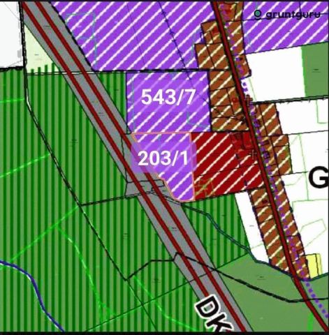 Działka inwestycyjna Giżyn, Giżyn. Zdjęcie 1