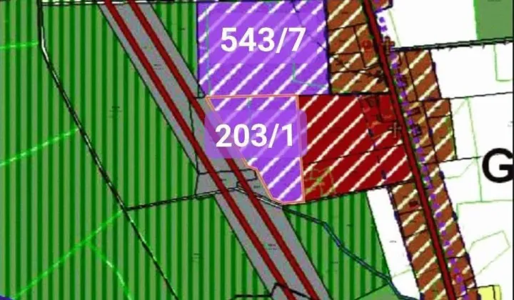 Działka inwestycyjna Giżyn, Giżyn