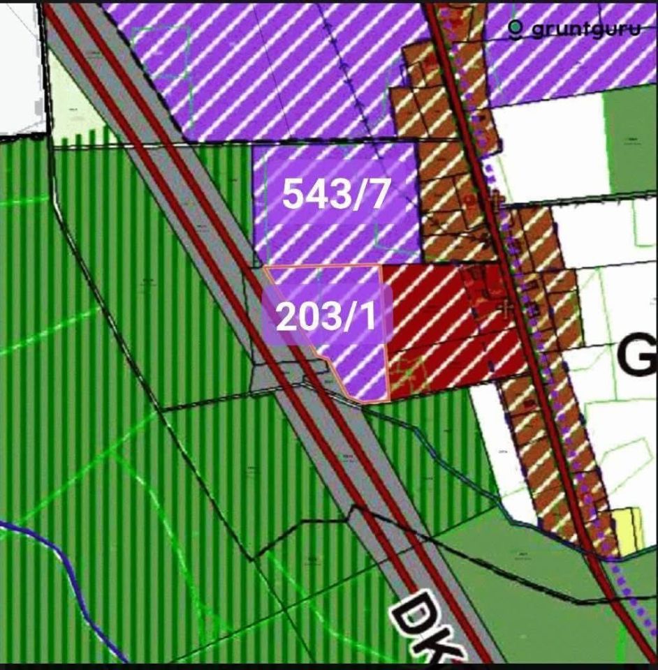 Działka inwestycyjna Giżyn, Giżyn. Zdjęcie 1