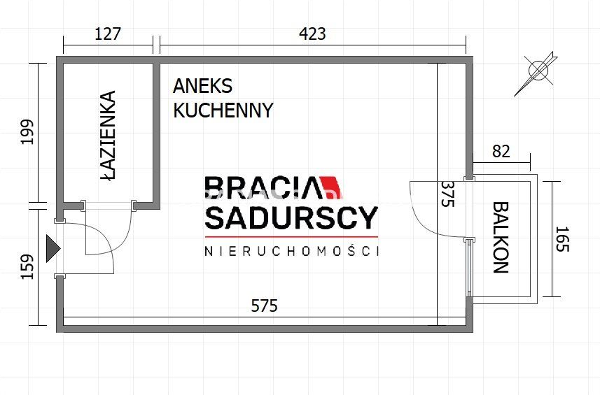 Mieszkanie 1-pokojowe Kraków Nowa Huta, os. Hutnicze. Zdjęcie 15