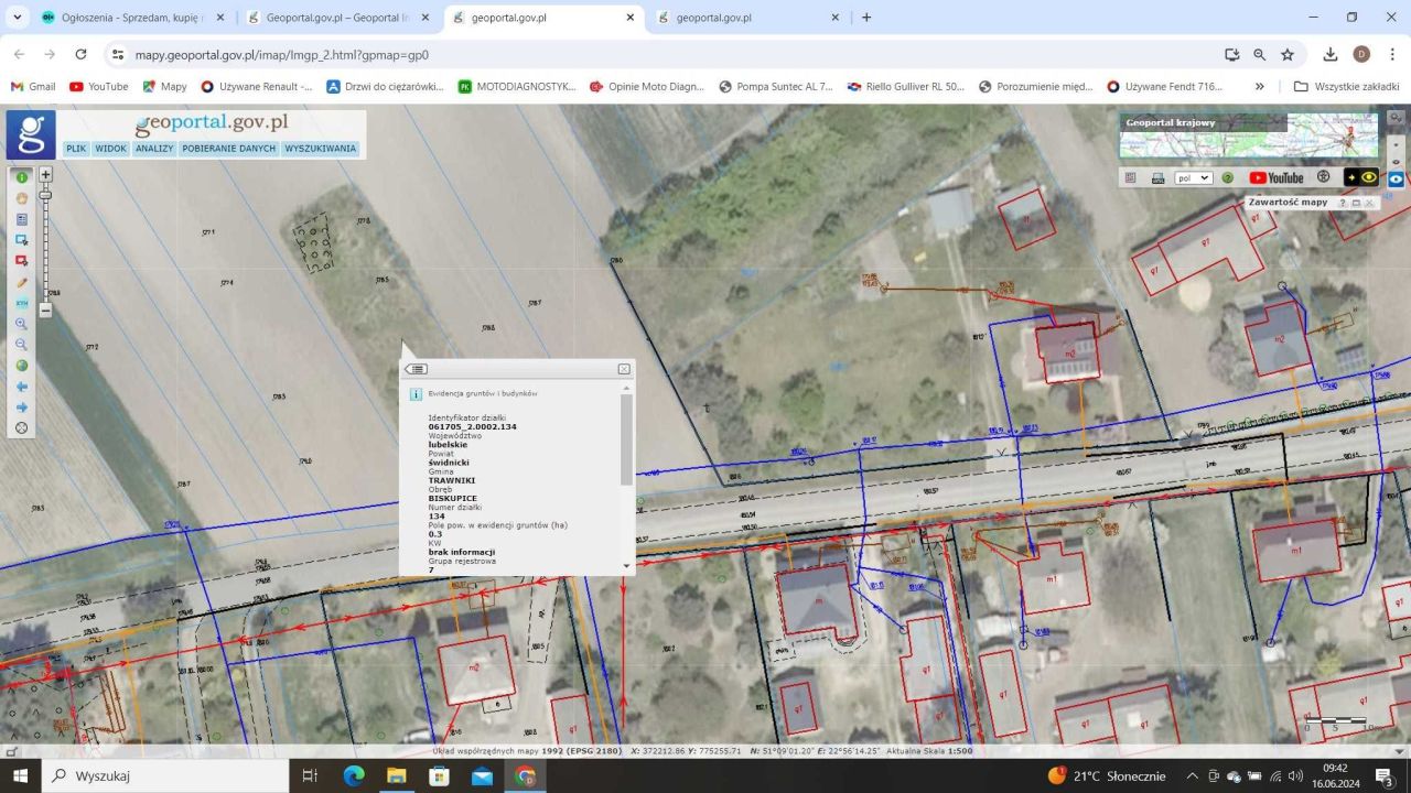Działka rolno-budowlana Biskupice. Zdjęcie 2