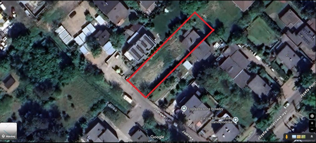 Działka budowlana Luboń Żabikowo, ul. Jodłowa