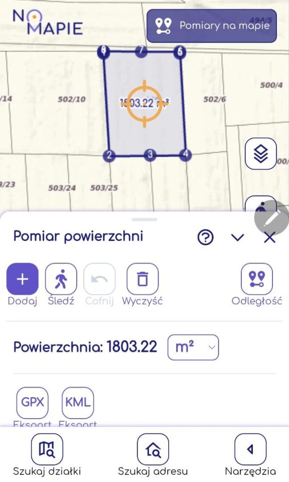 Działka budowlana Dąbrowa Tarnowska, ul. Leśna