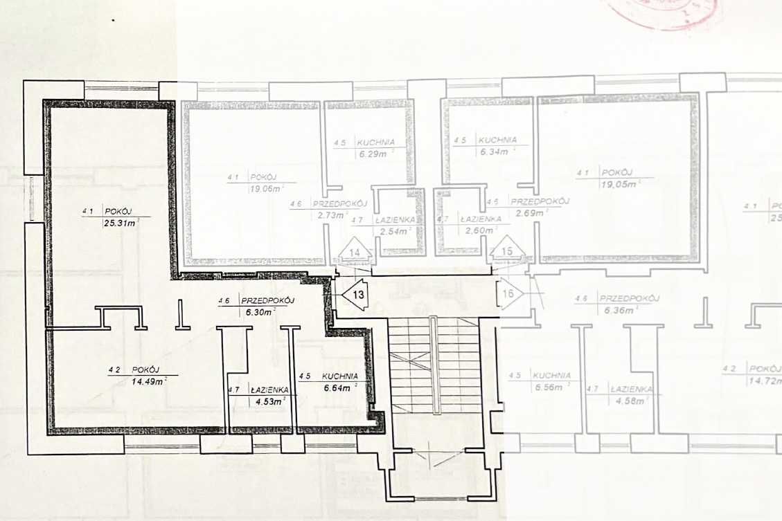 Mieszkanie 2-pokojowe Kraków Grzegórzki. Zdjęcie 3