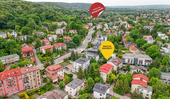 bliźniak, 7 pokoi Kraków Wola Justowska, ul. Eugeniusza Romera