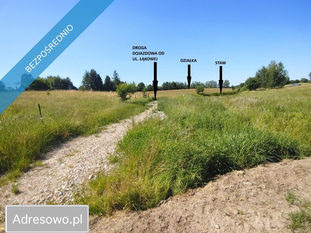 Działka budowlana Pomlewo, ul. Łąkowa. Zdjęcie 2