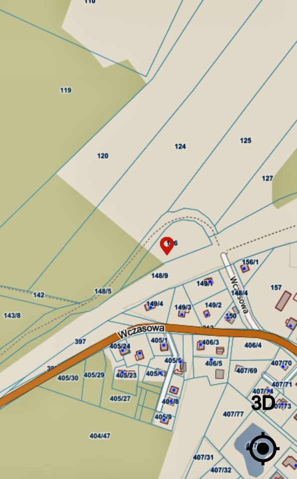 Działka budowlana Ocypel, ul. Wczasowa. Zdjęcie 2