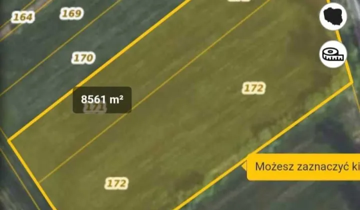 Działka inwestycyjna Gubin