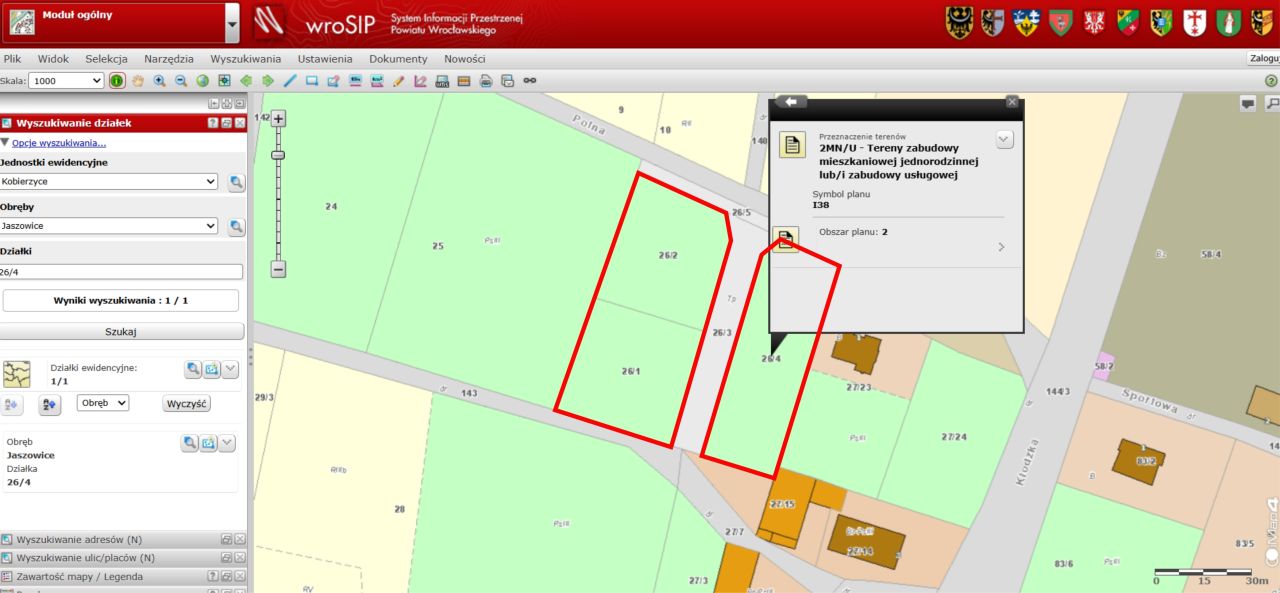 Działka budowlana Jaszowice. Zdjęcie 3