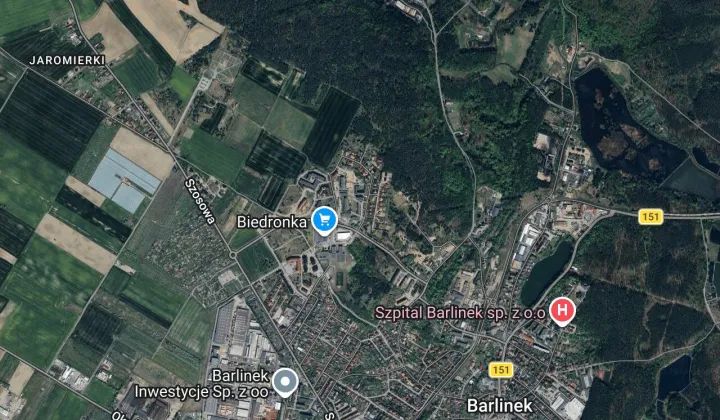 Mieszkanie 3-pokojowe Barlinek, ul. Widok