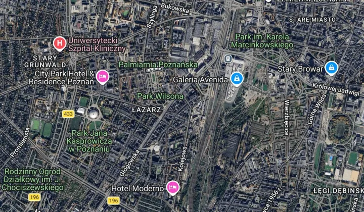 Mieszkanie 4-pokojowe Poznań Łazarz, ul. Antoniego Małeckiego