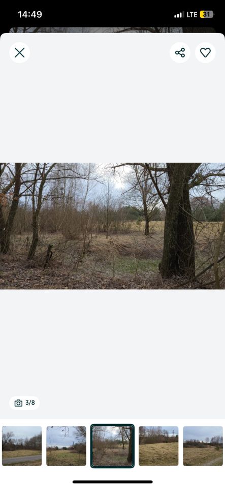 Działka rolno-budowlana Niemirów. Zdjęcie 3