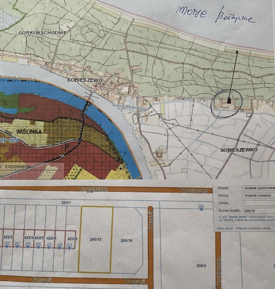 Działka budowlana Gdańsk Wyspa Sobieszewska, ul. Turystyczna. Zdjęcie 2