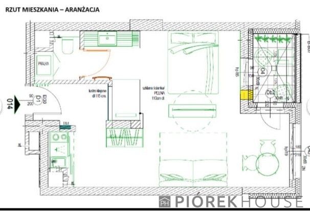 Mieszkanie 1-pokojowe Warszawa Wola, ul. Wolska. Zdjęcie 9
