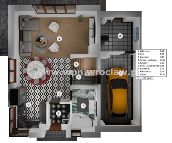 bliźniak, 5 pokoi Wilkszyn. Zdjęcie 4