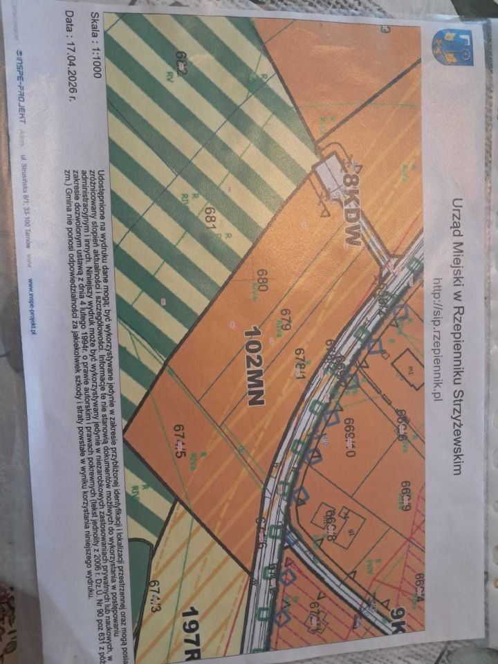 Działka budowlana Rzepiennik Strzyżewski. Zdjęcie 2