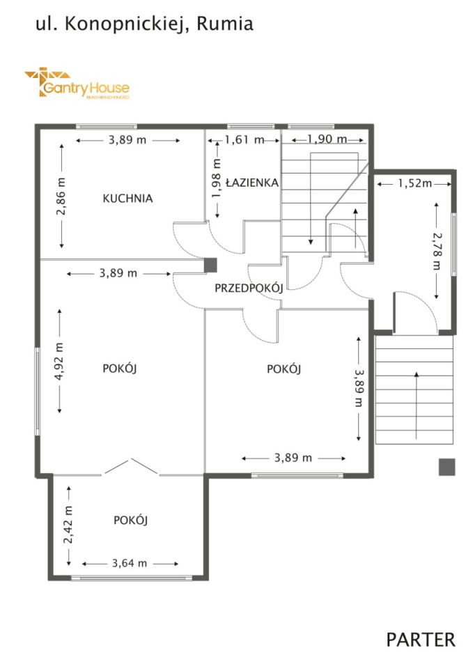dom wolnostojący, 6 pokoi Rumia, ul. Marii Konopnickiej. Zdjęcie 23