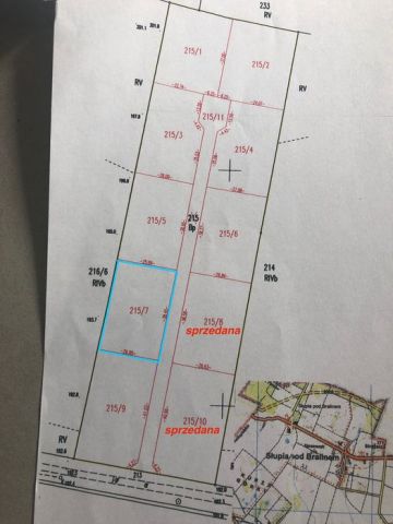 Działka budowlana Słupia pod Bralinem. Zdjęcie 1