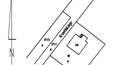 Działka inwestycyjna Legionowo Centrum, ul. Zygmunta Krasińskiego