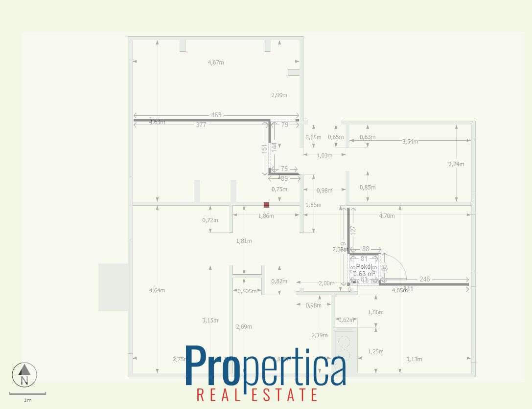 Mieszkanie 5-pokojowe Warszawa Ursynów, ul. Jana Cybisa. Zdjęcie 13