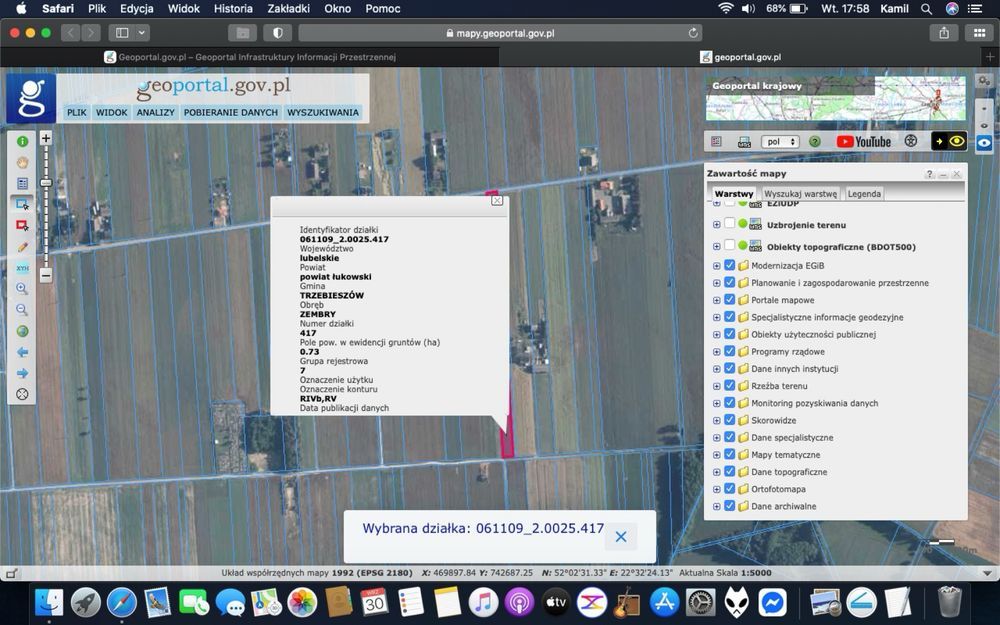 Działka rolna Zembry. Zdjęcie 2