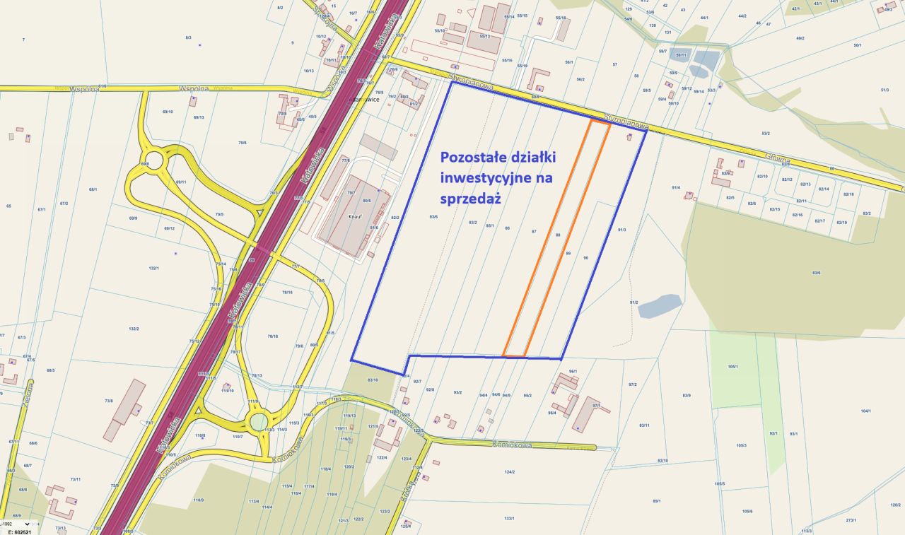 Działka inwestycyjna Adamowice, ul. Styropianowa. Zdjęcie 3