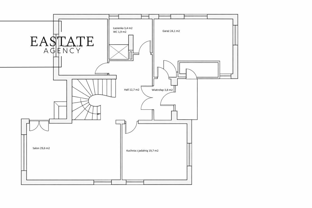 dom wolnostojący, 6 pokoi Kiełpin, ul. Bukowa. Zdjęcie 21