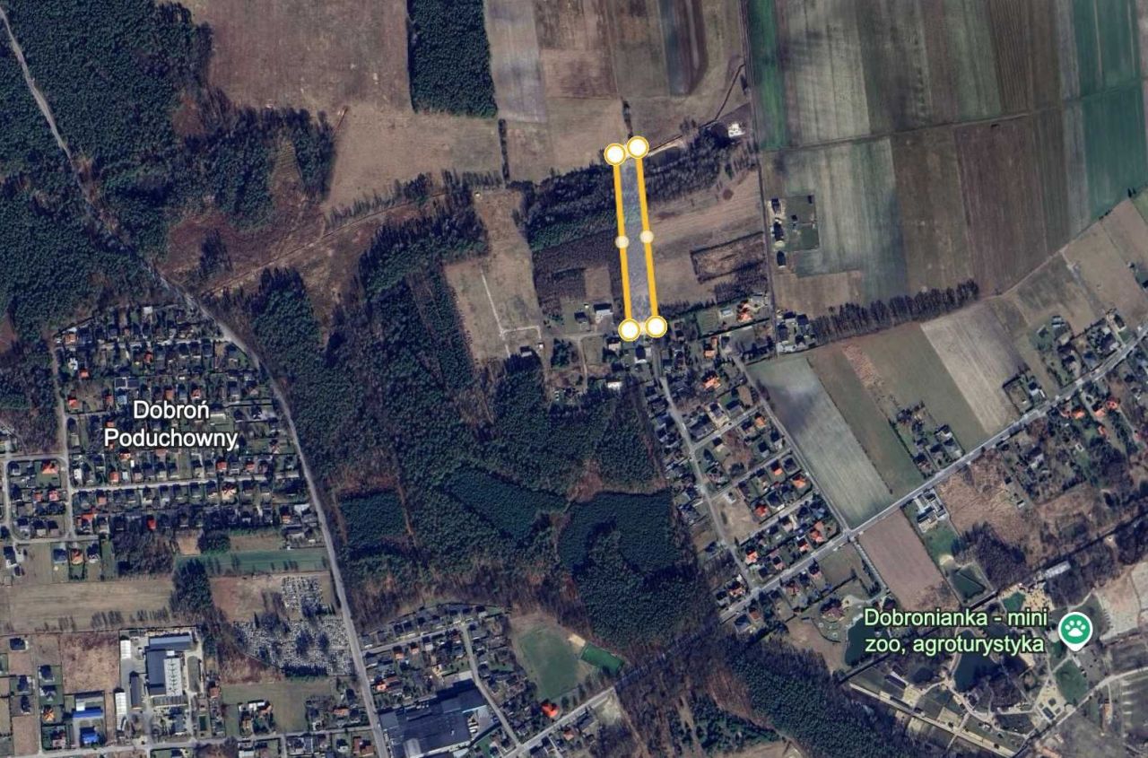 Działka rolno-budowlana Dobroń. Zdjęcie 2