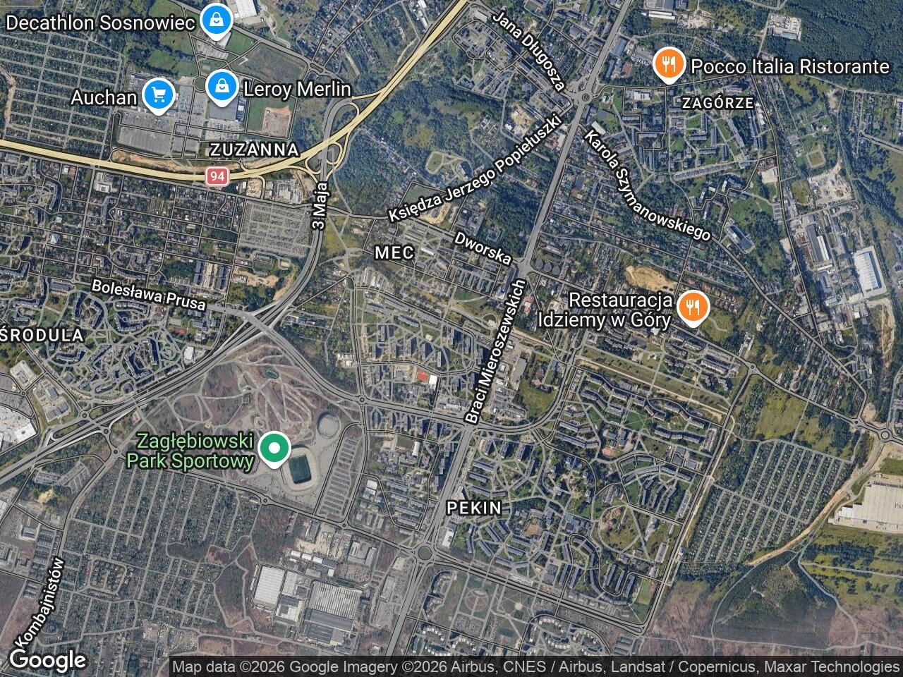 Mieszkanie 3-pokojowe Sosnowiec Zagórze, ul. Bohaterów Monte Cassino. Zdjęcie 1