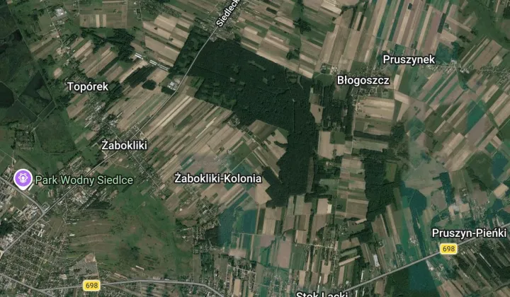 Działka rolna Żabokliki-Kolonia, ul. Leśna