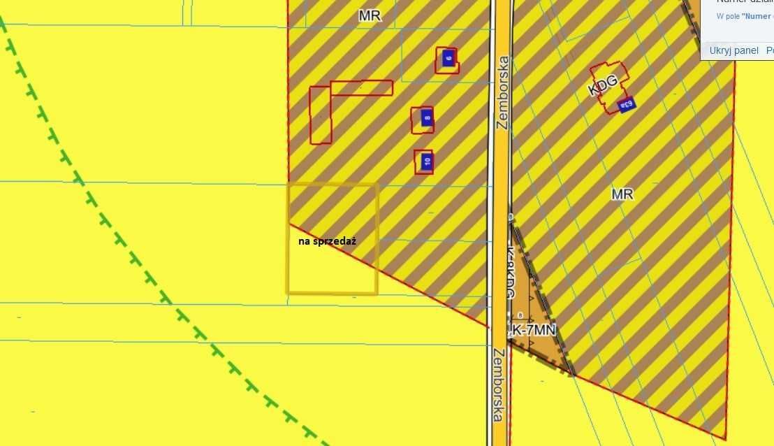 Działka budowlana Jakubowice Konińskie-Kolonia, ul. Zemborska. Zdjęcie 4
