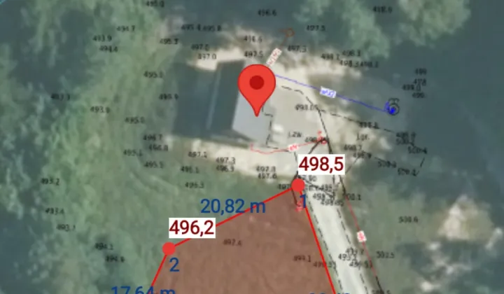 Działka budowlana Uście Gorlickie Oderne