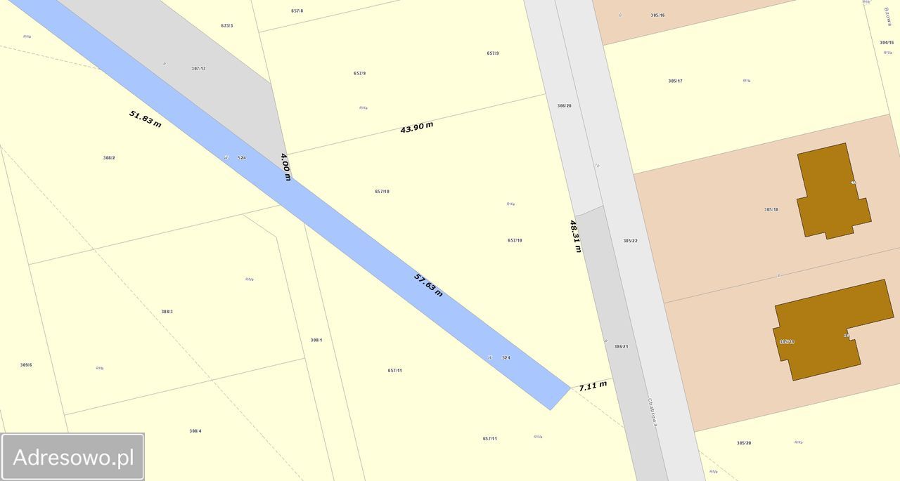 Działka budowlana Długołęka, ul. Chabrowa. Zdjęcie 5