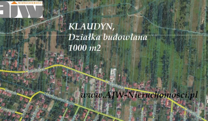 Działka budowlana Klaudyn, Klaudyn