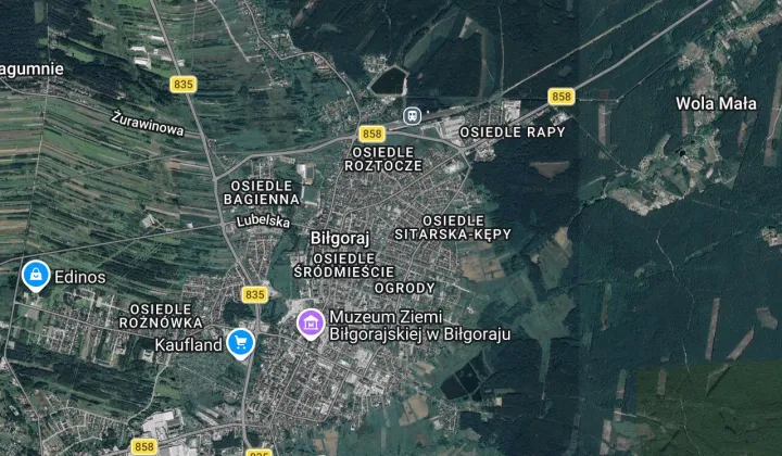 Działka budowlana Biłgoraj, ul. Aleja 400-lecia