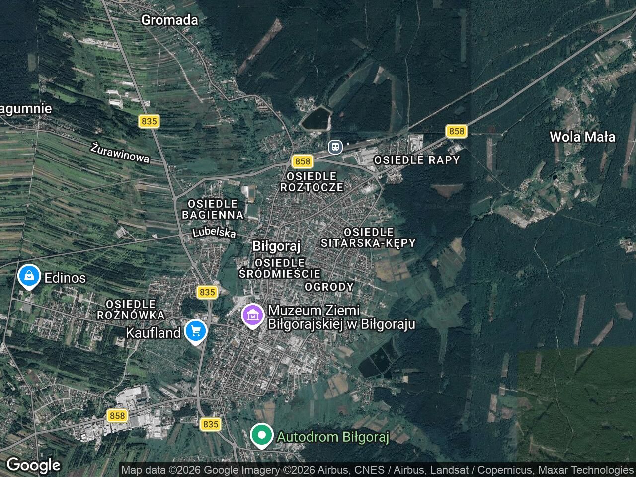 Działka budowlana Biłgoraj, ul. Aleja 400-lecia. Zdjęcie 1