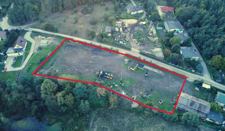 Działka inwestycyjna Pawłówek