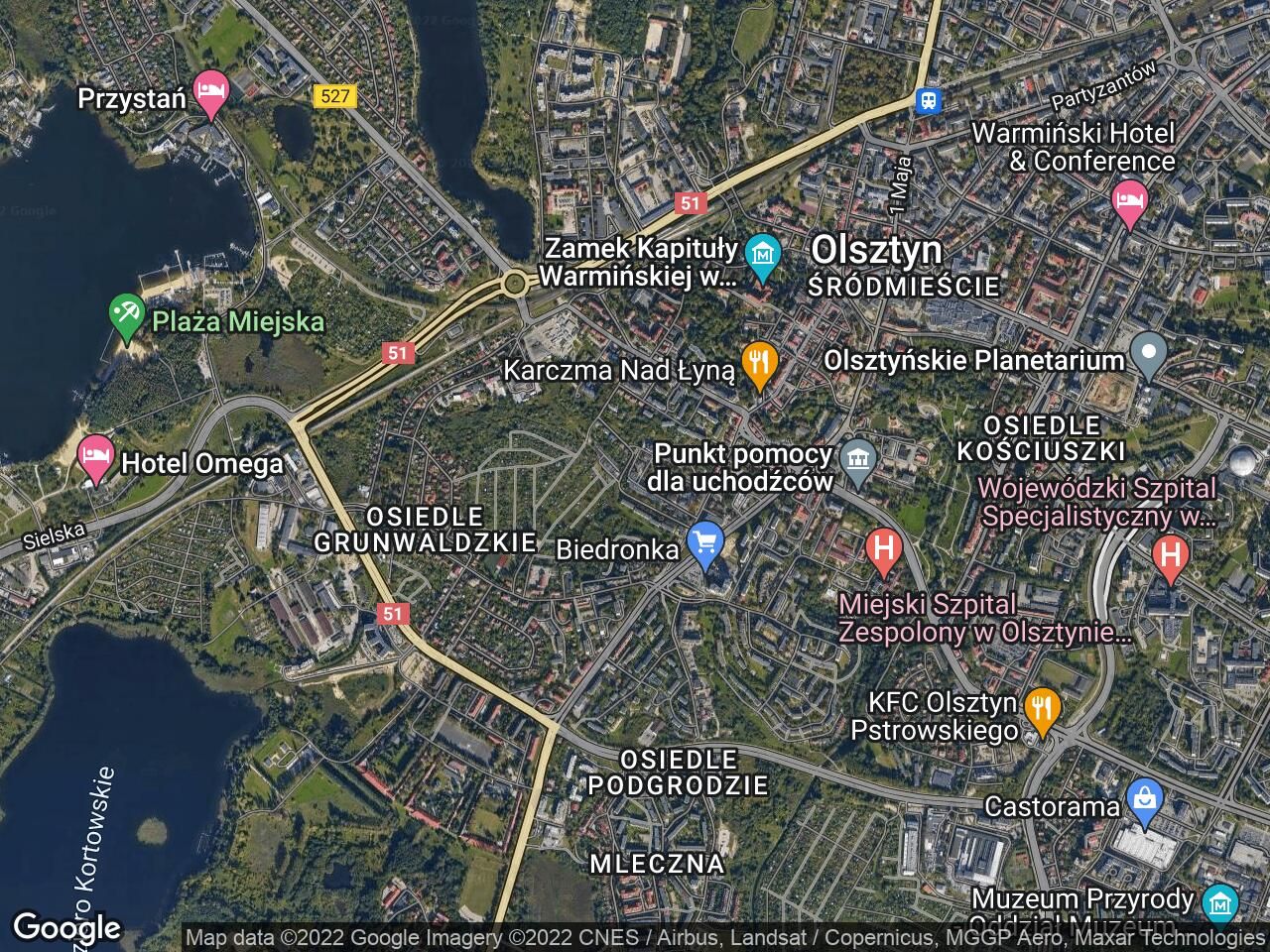 Działka rekreacyjna Olsztyn, ul. Na Skarpie