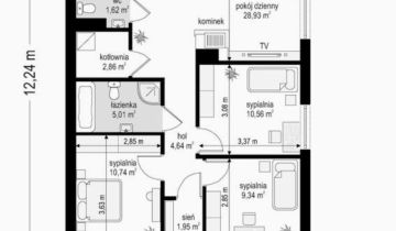 dom wolnostojący, 4 pokoje Ligota Mała