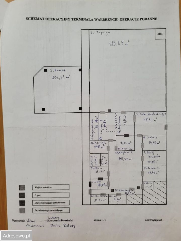 Hala/magazyn Wałbrzych Nowe Miasto, ul. Ceglana. Zdjęcie 7