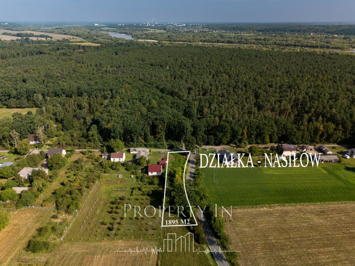 Działka inwestycyjna Nasiłów. Zdjęcie 3