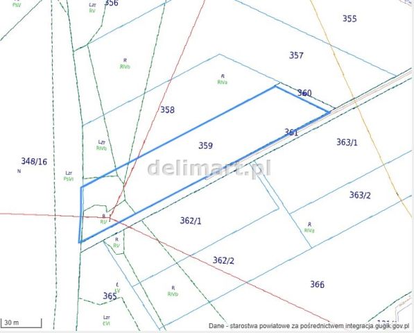 Działka rolna Bykowce. Zdjęcie 5