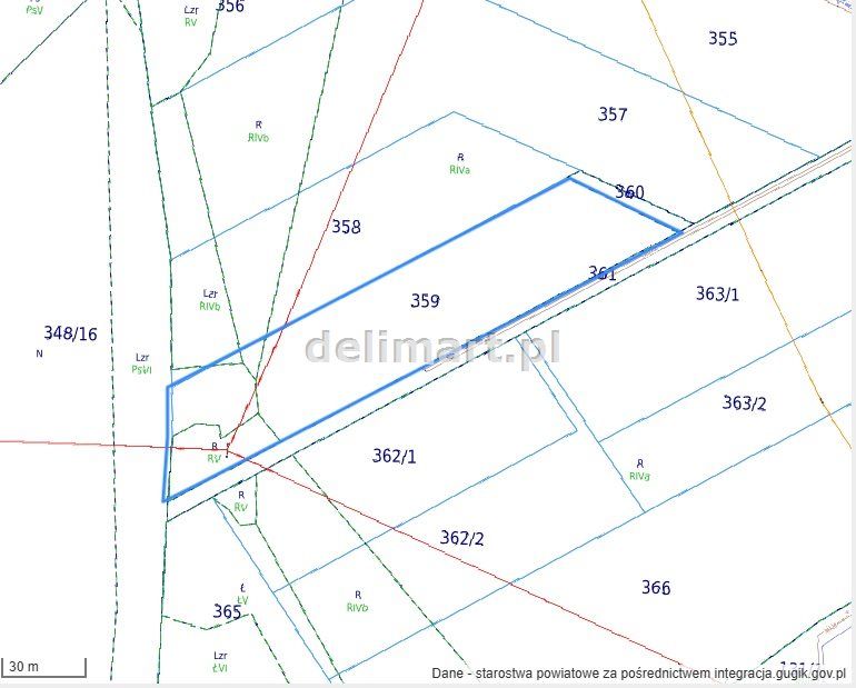 Działka rolna Bykowce. Zdjęcie 5