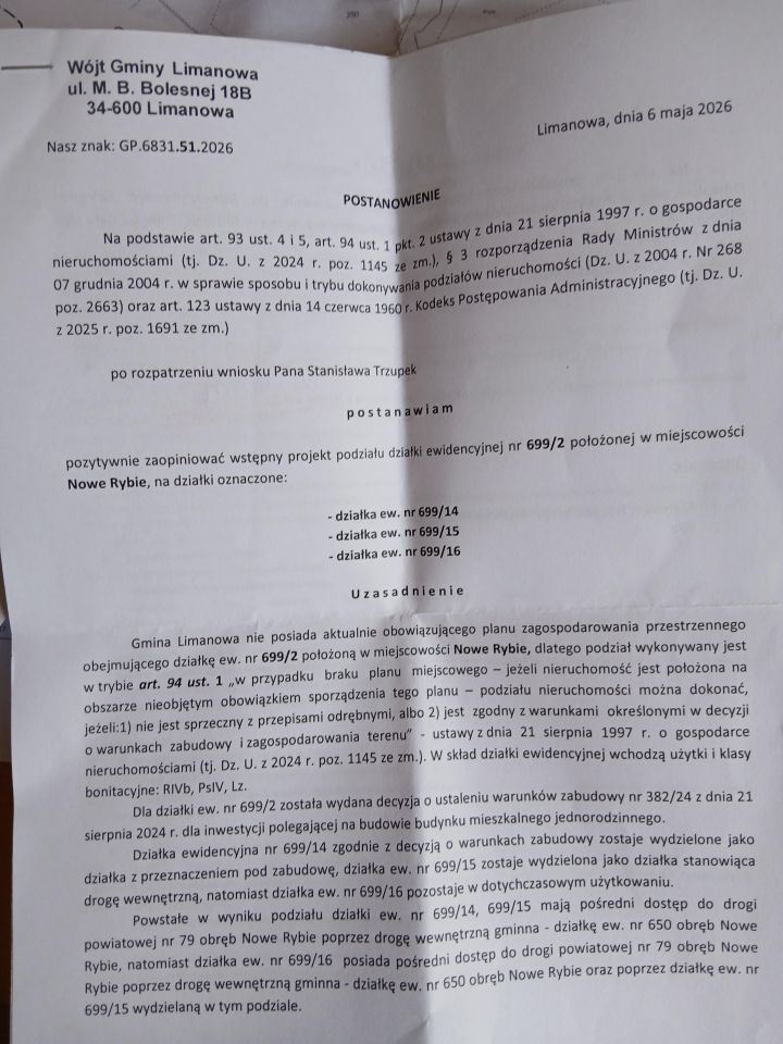Działka budowlana Nowe Rybie. Zdjęcie 8