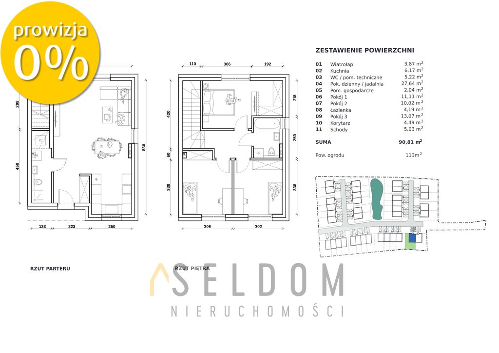 bliźniak, 4 pokoje Polska Nowa Wieś. Zdjęcie 5
