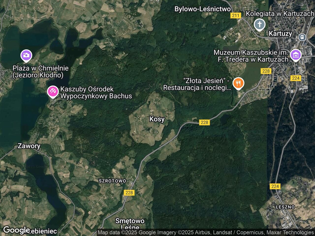 Działka budowlana Kosy