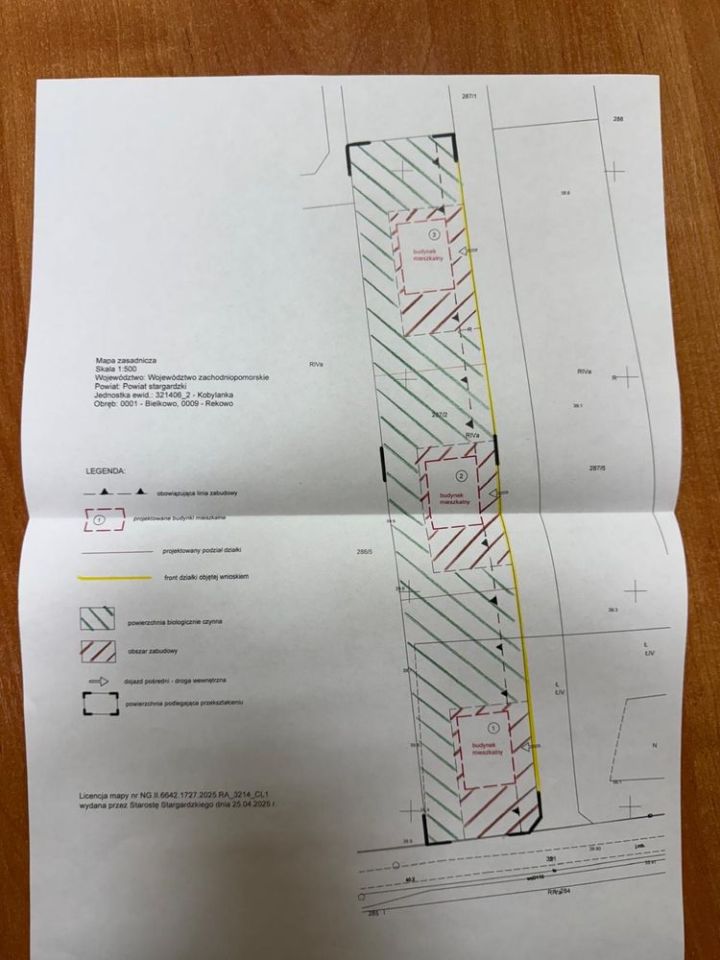 Działka budowlana Bielkowo. Zdjęcie 5
