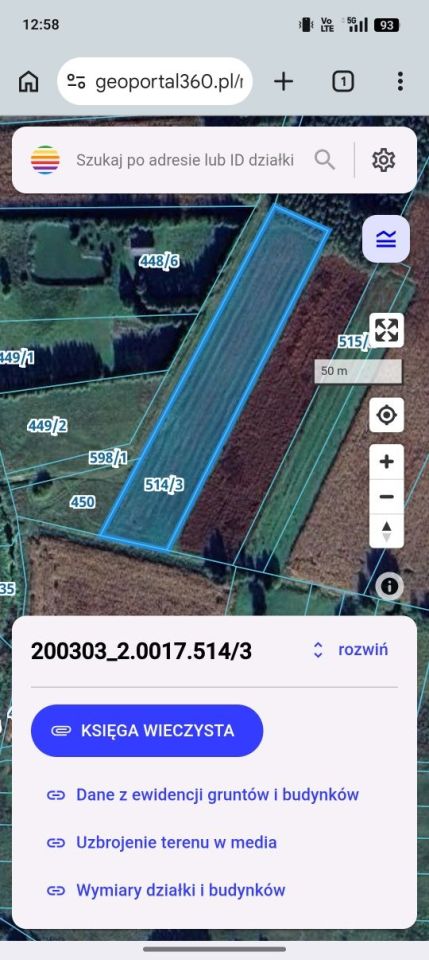 Działka rolna Knorozy. Zdjęcie 7