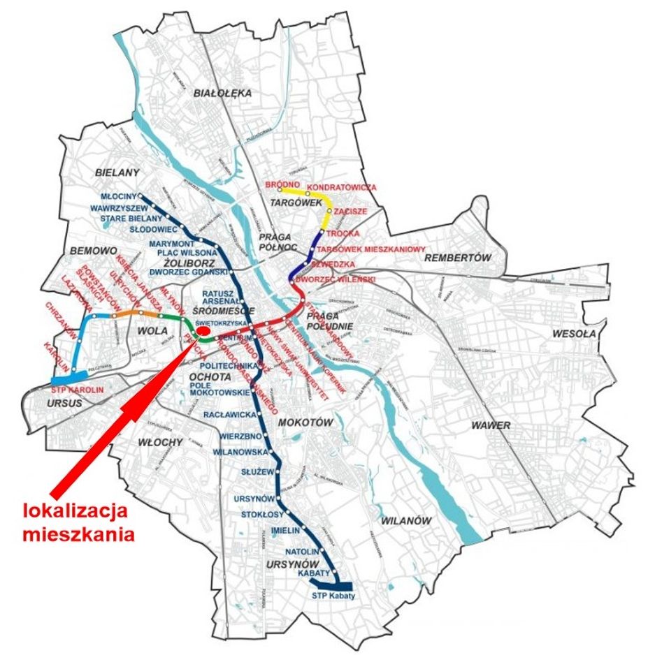 Pokój Warszawa Wola, ul. Płocka. Zdjęcie 12