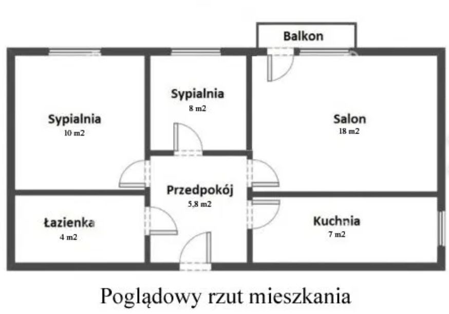 Mieszkanie 3-pokojowe Gdynia Witomino, ul. Wielkokacka. Zdjęcie 15